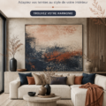 Palette de couleurs tendance pour décorer votre intérieur.
