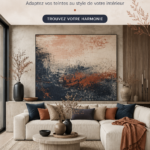 Palette de couleurs tendance pour décorer votre intérieur.