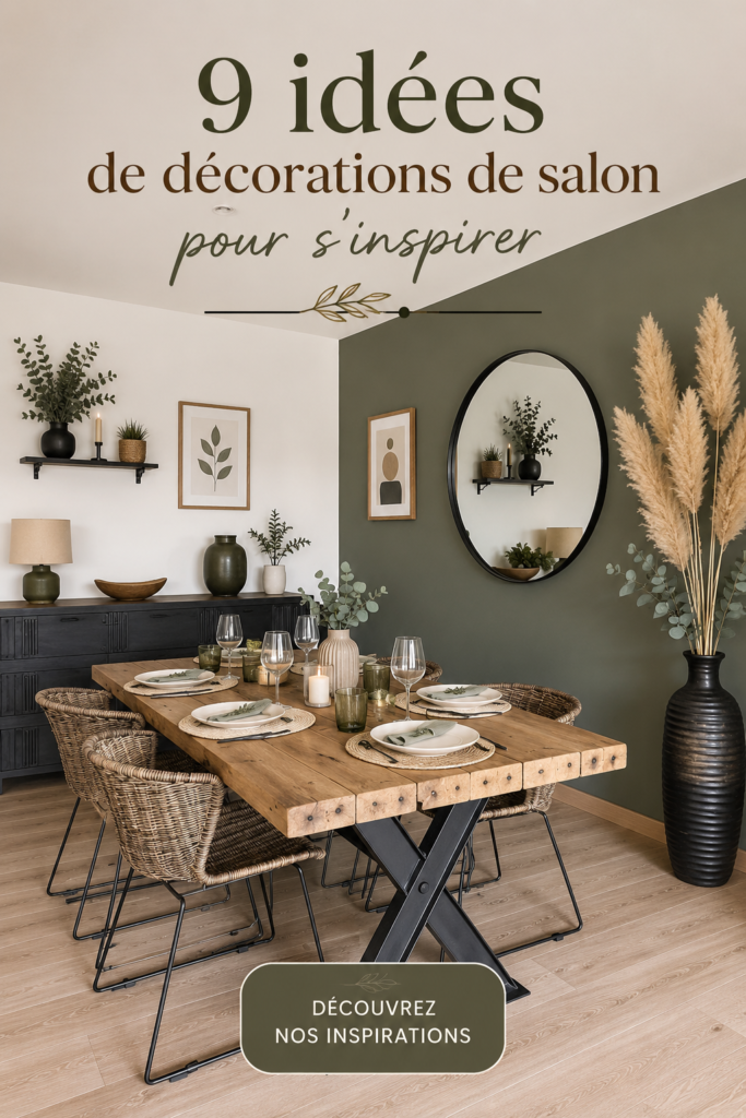 Idées de décoration chaleureuse pour un salon accueillant