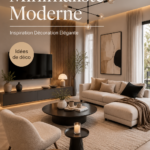 Salon moderne minimaliste avec décoration élégante