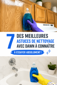 Femme nettoyant sa cuisine le matin, un environnement lumineux et accueillant