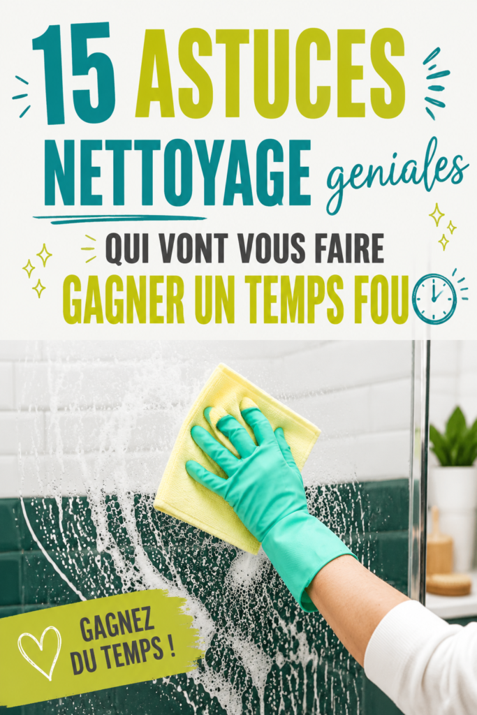 Une maison propre et bien rangée grâce à des astuces de nettoyage pratiques.