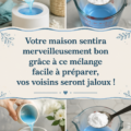 Mélange parfumé fait maison dans un bocal en verre avec des herbes aromatiques et des épices.