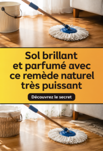 Sol brillant et propre grâce à des remèdes naturels