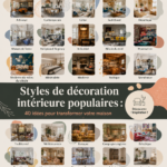 Intérieur moderne avec des touches scandinaves et des éléments chaleureux