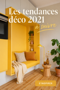 Intérieur moderne avec des touches de couleur tendance 2023
