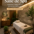 Salle de bain moderne transformée en espace spa apaisant