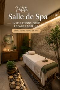Salle de bain moderne transformée en espace spa apaisant