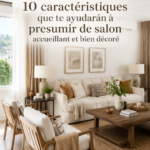 Un salon chaleureux avec des couleurs douces et une décoration accueillante.
