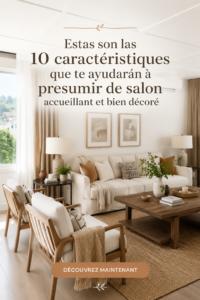 Un salon chaleureux avec des couleurs douces et une décoration accueillante.