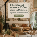 Chambre d'hôtes charmante dans un cadre apaisant en Drôme.