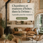 Chambre d'hôtes charmante dans un cadre apaisant en Drôme.
