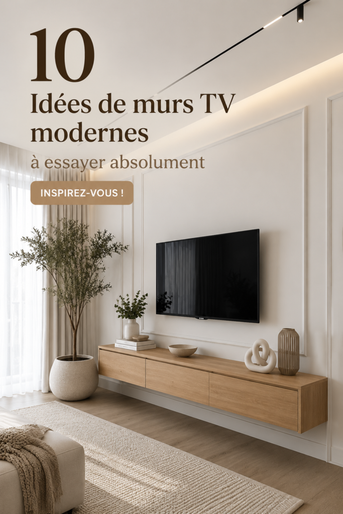 Design mural moderne inspirant pour la décoration intérieure