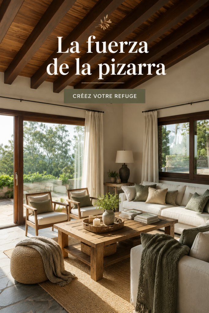 Une table avec divers outils et une pizarra utilisée pour des projets créatifs.