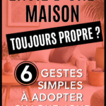 Une maison lumineuse et ordonnée avec un espace de vie bien rangé.