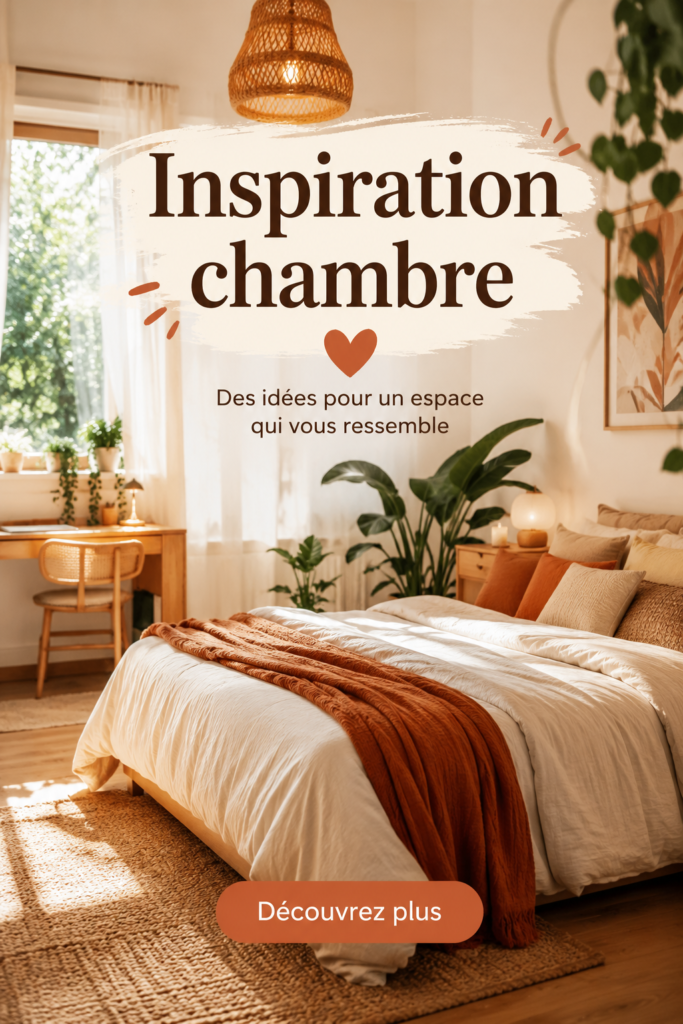 Salon décoré avec des couleurs chaudes et des meubles accueillants, illustrant des idées de décoration intérieure.