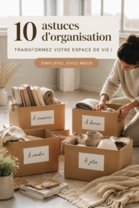 Une maison bien organisée avec des espaces de rangement pratiques.