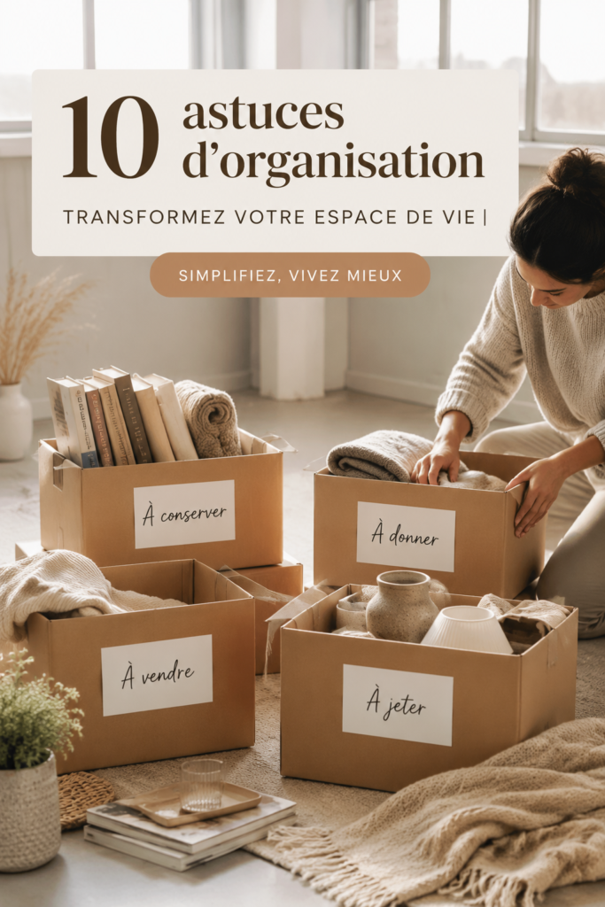 Une maison bien organisée avec des espaces de rangement pratiques.