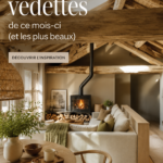 Un salon moderne et chaleureux, avec un éclairage douillet et un décor contemporain.