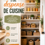 Cuisine moderne et fonctionnelle avec un aménagement chaleureux