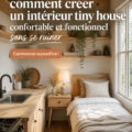 Intérieur cosy d'un petit appartement avec des meubles astucieux et un aménagement pratique.