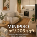 Aménagement d'un mini appartement de 19m² avec un style cosy