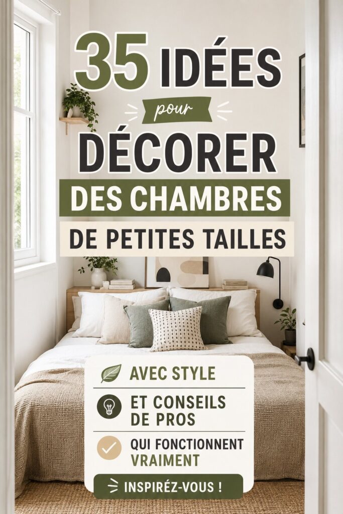 petite chambre décorée avec des couleurs douces et des meubles pratiques