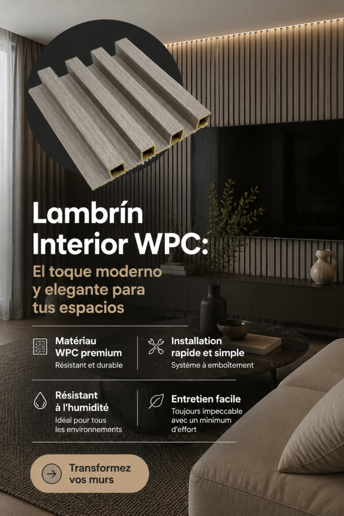 Lambris intérieur moderne et élégant dans un salon accueillant.