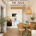 Un petit salon très bien aménagé avec des couleurs chaleureuses et un mobilier fonctionnel.
