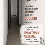Transformation d'un couloir étroit en un espace moderne et accueillant.