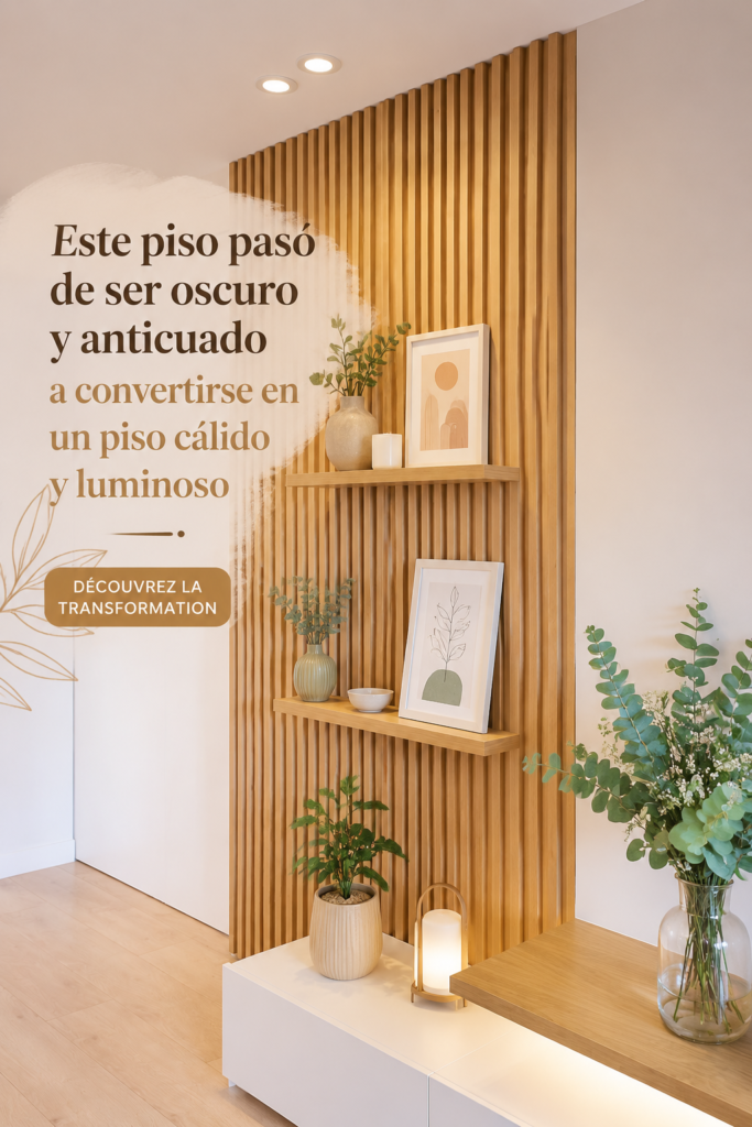Un salon lumineux et chaleureux avec des couleurs claires et un éclairage confortable