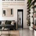 Appartement de 70 m² avec un style industriel et une décoration éclectique, mettant en avant des matériaux bruts et des touches modernes.