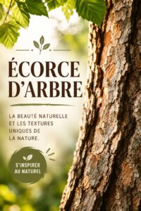 Élément décoratif en écorce d'arbre dans un salon chaleureux