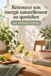 Un salon décoré avec des plantes d'intérieur et des meubles en bois pour une ambiance naturelle.