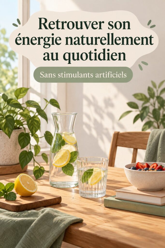 Un salon décoré avec des plantes d'intérieur et des meubles en bois pour une ambiance naturelle.