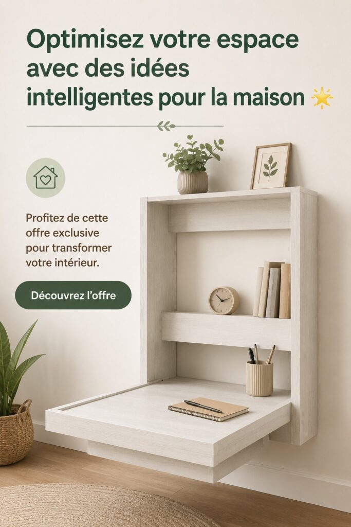 Salon optimisé avec des idées déco intelligentes