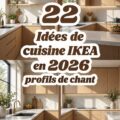 Cuisine moderne IKEA 2026 avec profils de bord tendance