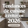 Cuisine moderne avec une décoration intemporelle.