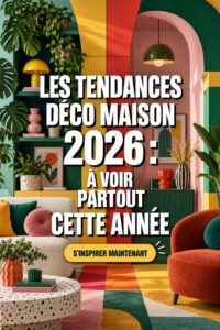 Tendances déco 2026 pour un salon moderne