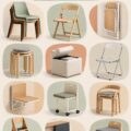 Une sélection de chaises astucieuses idéales pour gagner de la place dans un salon contemporain.