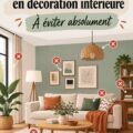 Salon décoré de manière harmonieuse avec des meubles bien proportionnés et des couleurs complémentaires.