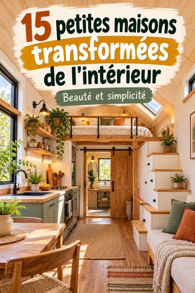 Maison simple aux touches chaleureuses et accueillantes