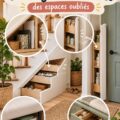 Espace de rangement optimisé dans un salon chaleureux et accueillant